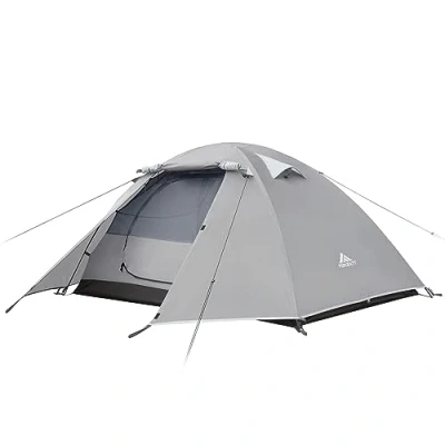 Image of Forceatt Camping Tent 2/3/4 Person, Professional Waterproof &amp; Windproof Lightweight Backpacking Suitable for Outdoor,Hiking,Glamping, Mountaineering and Travel