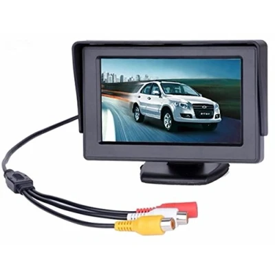 Image of BW 4.3 inch TFT LCD Car Monitor Reverse Parking with LED Backlight Display for Rear View Camera DVD