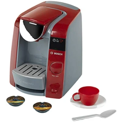 Image of Theo Klein 9543 Bosch Tassimo Coffee Machine I Can be Filled up with Water, Which Runs Through Sound Includes Espresso Set Dimensions: 20 cm x 16