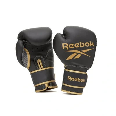 Image of Reebok Unisex&#039;s Boxing Gloves 12oz Gold/Black, 12 oz