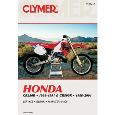 Image of Honda CR250R (88 91) &amp; CR500R 01) Service Repair Manual (Paperback)