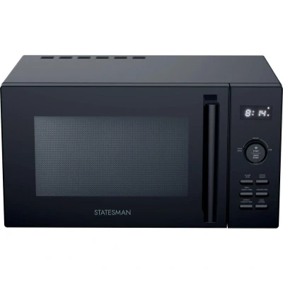 Image of Statesman SKMC0930SB Digital Combination Microwave with Grill and Convection, 900 W, 30 Litre, 6 Power Levels, 10 Auto Cooking Programmes, 95 Minute Timer, Stainless Steel Interior, Black