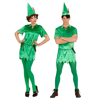 Image of Widmann 76464 Costume Peter Pan Unisex XL ECONOMICO #7646