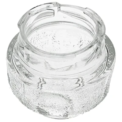 Image of SPARES2GO Lamp Glass Cover Bulb Housing Compatible with Electrolux Oven Cooker