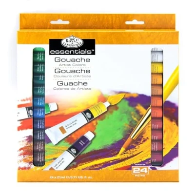 Image of Royal &amp; Langnickel 21ml Gouache Painting Colour (Pack of 24)