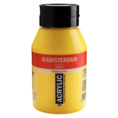 Image of Amsterdam Acrylic 1LTR Paint Azo yellow light