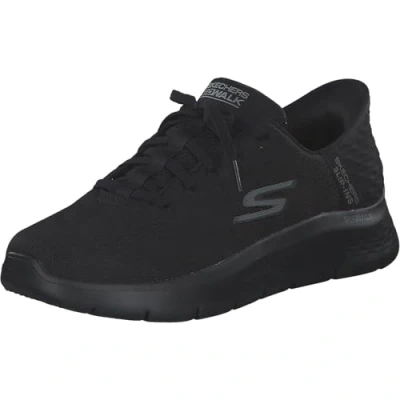 Image of Skechers Men&#039;s GO Walk Flex New World Sneaker, Black, 8 UK