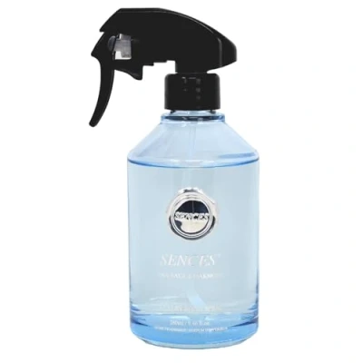Image of Sences Luxury Room Spray Home Fragrance Large Glass Bottle 280ml Sea Salt &amp; Oakmoss