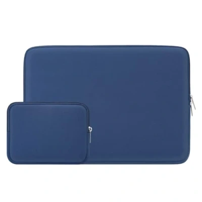 Image of RAINYEAR 11 11.6 Inch Laptop Sleeve Protective Case Soft Carrying Computer Bag Cover with Accessories Pouch,Compatible 11.6&quot; MacBook Air for 11&quot; Notebook Tablet Ultrabook Chromebook(Navy Blue)