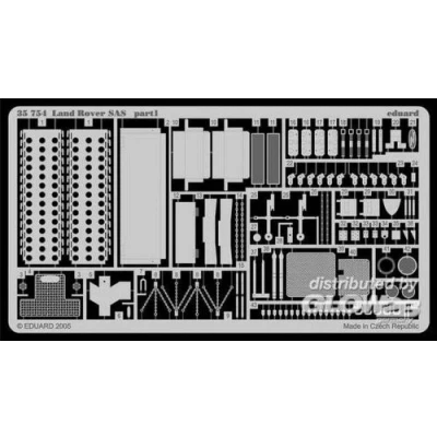 Image of Eduard Accessories EDP35754 Model Building Accessories, Various