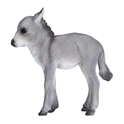 Image of MOJO Donkey Foal Farm Animal Horse Model Toy Figure