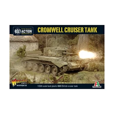 Image of Warlord Games British Army Cromwell Cruiser Tank 1:56 / 28mm Plastic Scale Model for Bolt Action Highly Detailed World War 2 Miniatures