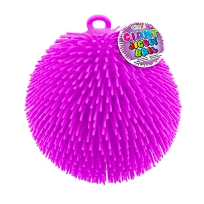Image of abeec Purple Giant Jiggly Ball Sensory Balls Fidget Toys Stress For Kids And Squishy Squish Squash The