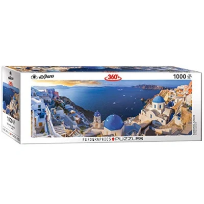 Image of EuroGraphics 6010 5300 Santorini Greece Puzzle (1000 Piece) Jigsaw, Various