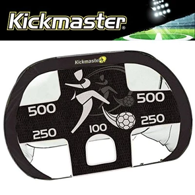 Image of &quot;NEW 2017&quot; KICKMASTER LARGE QUICK UP GOAL +DETACHABLE FOOTBALL SKILLS TARGET