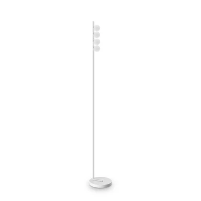 Image of Ping Pong 4 Light Multi Arm Floor Lamp White 1000Lm 3000K