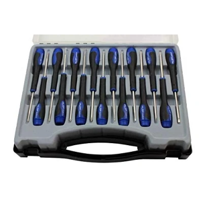 Image of US PRO 15pc Precision Screwdrivers Set Torx Philips &amp; Flat 1609