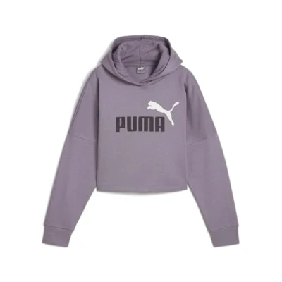 Image of PUMA ESS Logo Cropped Hoodie G
