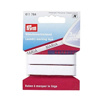 Image of Prym Iron on Laundry Cotton (11mm, 3m) Marking Tape 1 Unit