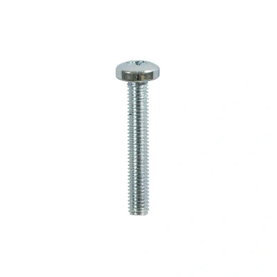 Image of 8x TIMCO Metric Threaded Machine Screws Pz Pan Head Zinc 4012PPM Pack of 100