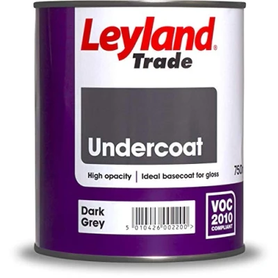 Image of Leyland Trade Undercoat Dark Grey 750ml