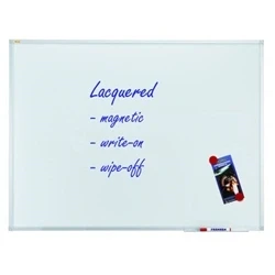 Image of Franken Whiteboard x Tra Line 90 60 cm Lacquered Steel