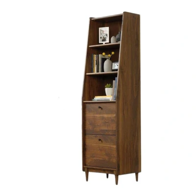 Image of TEKNIK Hampstead Park Narrow 5420283 Bookcase Grand Walnut