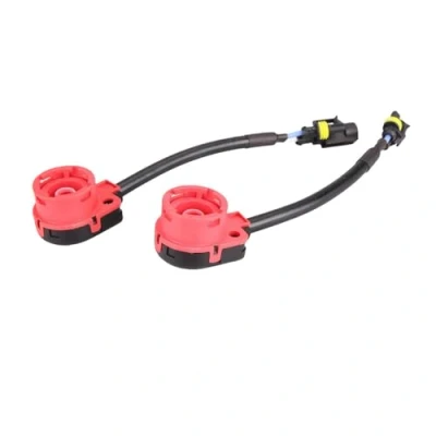 Image of Oranges Autoparts Adapter D2S HID Xenon Replacement Bulbs Ballast Converter Cable Holder D2adap D2R D2C 1 Pair