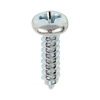 Image of Timco Self Tapping Screws PZ Pan Zinc (Size 8 x 5/8 200 Pieces)