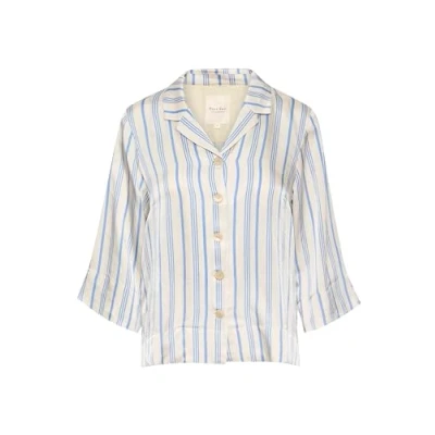 Image of Part Two Women&#039;s PaolaPW SH Shirt Relaxed fit, Riviera Stripe, 34