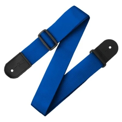 Image of Levy&#039;s M8POLY ROY 2&quot; Polypropylene With Poly Ends Blue