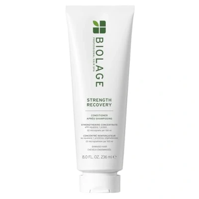 Image of Biolage Strength Recovery Conditioner, Moisturising &amp; Repairing, Enriched With Squalane Proteins, For Damaged Hair, 236ml