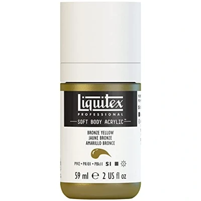 Image of Liquitex Acrylic Paint, Bronze Yellow, 59 ml (Pack of 1)