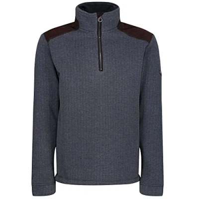 Image of Regatta Professional Mens Holbeck Half Zip Fleece Navy XXXL