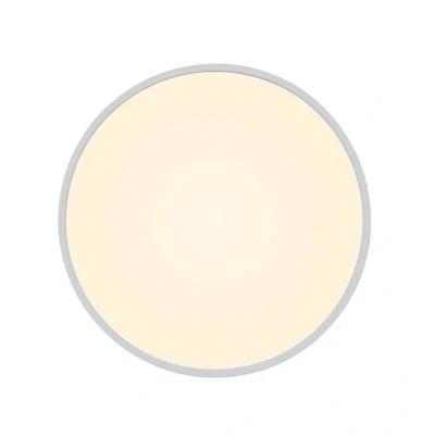 Image of Nordlux Oja 60 Smartlight Ceiling Light Fixture in White Homeware Living Lighting Décor Indoor Bedroom Office Kitchen Dining Room Hallway 230V, Class 1 (Earth contact), IP20, LED Module