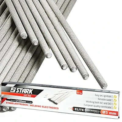 Image of STARK Arc Welding Electrodes Rod 3mm x 350mm, All Round Electrode (2,5Kg / ca 88 pcs)