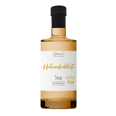 Image of Organic Elderflower Syrup 3 x 350 ml Genüsle from Lake Constance