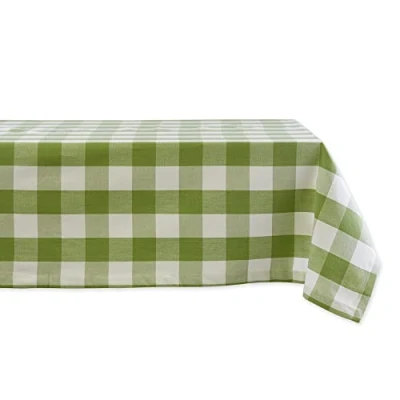 Image of DII Classic Tabletop, Cotton, Antique Green, Tablecloth, 60x120