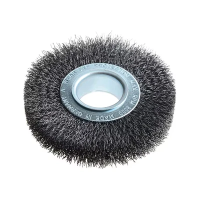 Image of Lessmann Wheel Brush D100mm x W20 22 30 Bore Set 1 Steel Wire 0.30 LES323162