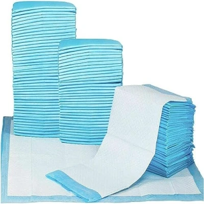 Image of ZANBEEL Dog &amp; Puppy Training Pads Super Absorbent Anti Slip Training, Leak Proof Quick Dry Heavy Duty Pee Mats Pack of 50/100/200 (60*60 cm, 200)