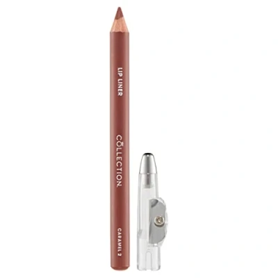 Image of Collection Cosmetics Long Lasting Lip Liner Pencil with Sharpener, Caramel