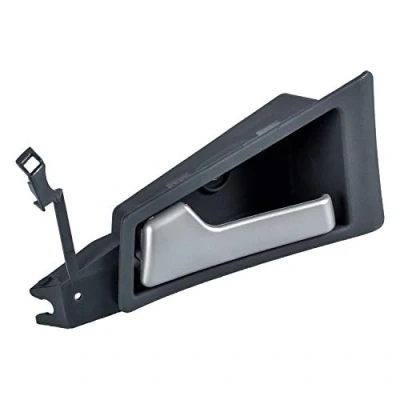 Image of 81626416067 Door Handle FEBI BILSTEIN 105753 Interior Panel, Left black, grey