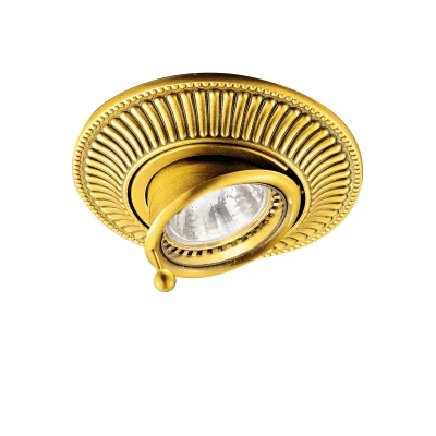 Image of Milord Recessed Downlight 24 Carat Gold