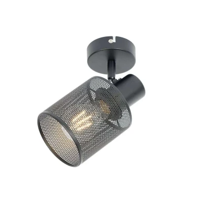 Image of Lindby Stancho spot, one bulb, black