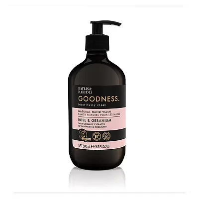 Image of Baylis &amp; Harding Goodness Rose Geranium 500ml Hand Wash
