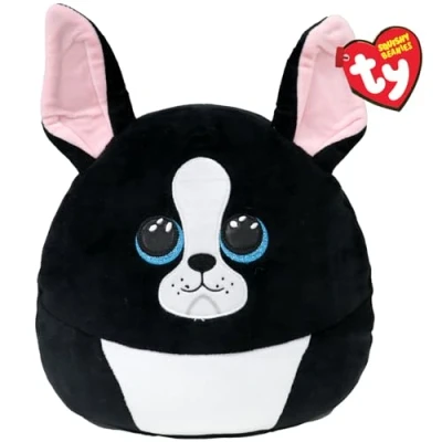 Image of TY Tink Dog Squish a Boo 10 Inches Squishy Beanies for Kids, Baby Soft Plush Toys Collectible Cuddly Stuffed Teddy