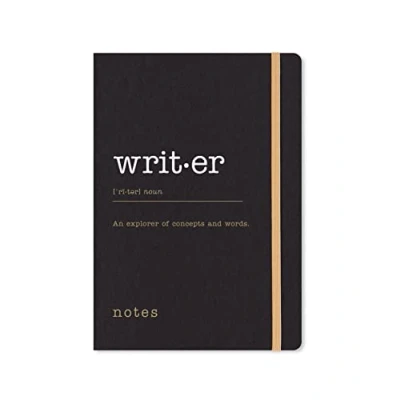 Image of Letts Eco Writers Words A5 Dotted Notebook Black