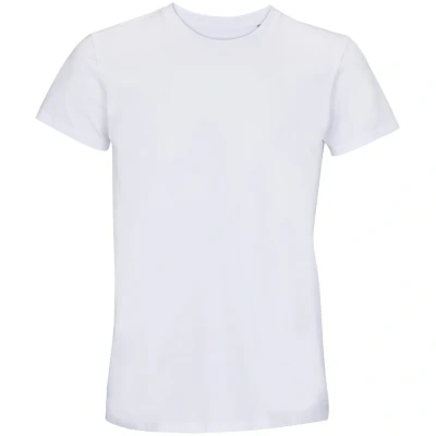 Image of SOLS Unisex Adult Crusader Recycled T Shirt (White) Size Large