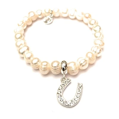 Image of Equilibrium Natural Fresh Water Pearl Bridesmaid Gift Bracelet