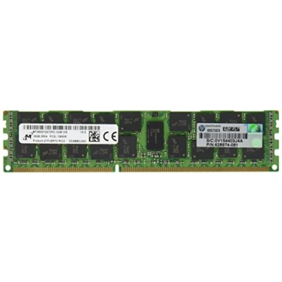 Image of HP 16GB Memory Module PC3L 10600 1333MHz DDR3 Registered CAS 9 Dual Rank x4 (LP)